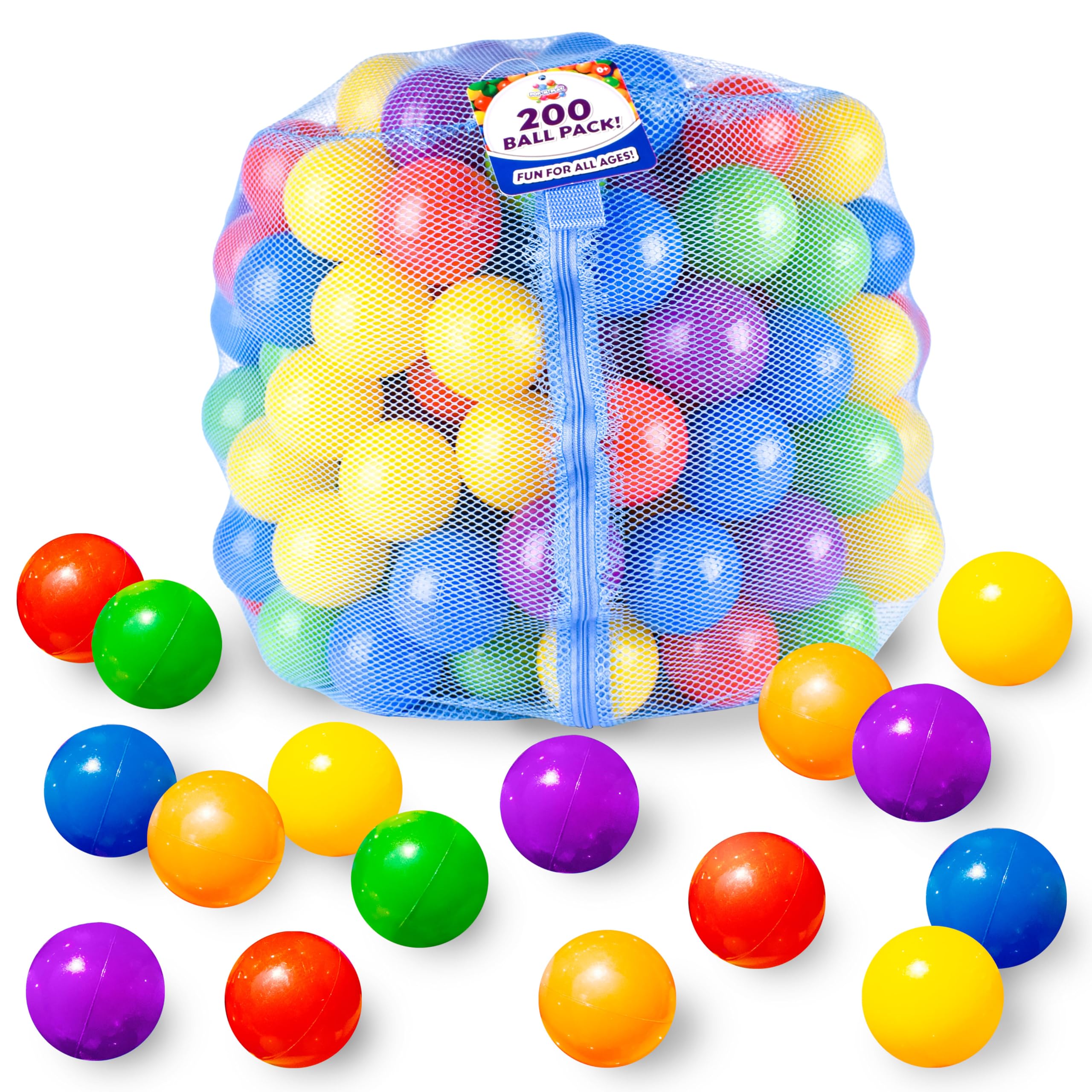 47% Off 200 Crush-Proof Ball Pit Balls – Fun for Kids! - Image 1