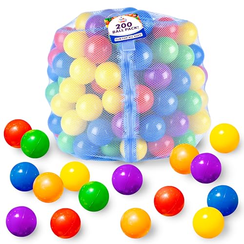 47% Off 200 Crush-Proof Ball Pit Balls – Fun for Kids! - Image 2