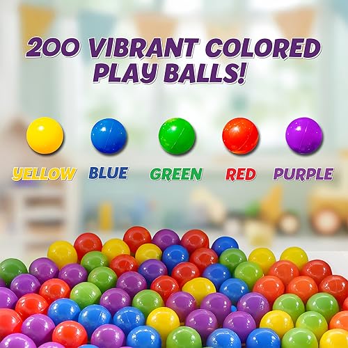 47% Off 200 Crush-Proof Ball Pit Balls – Fun for Kids! - Image 3