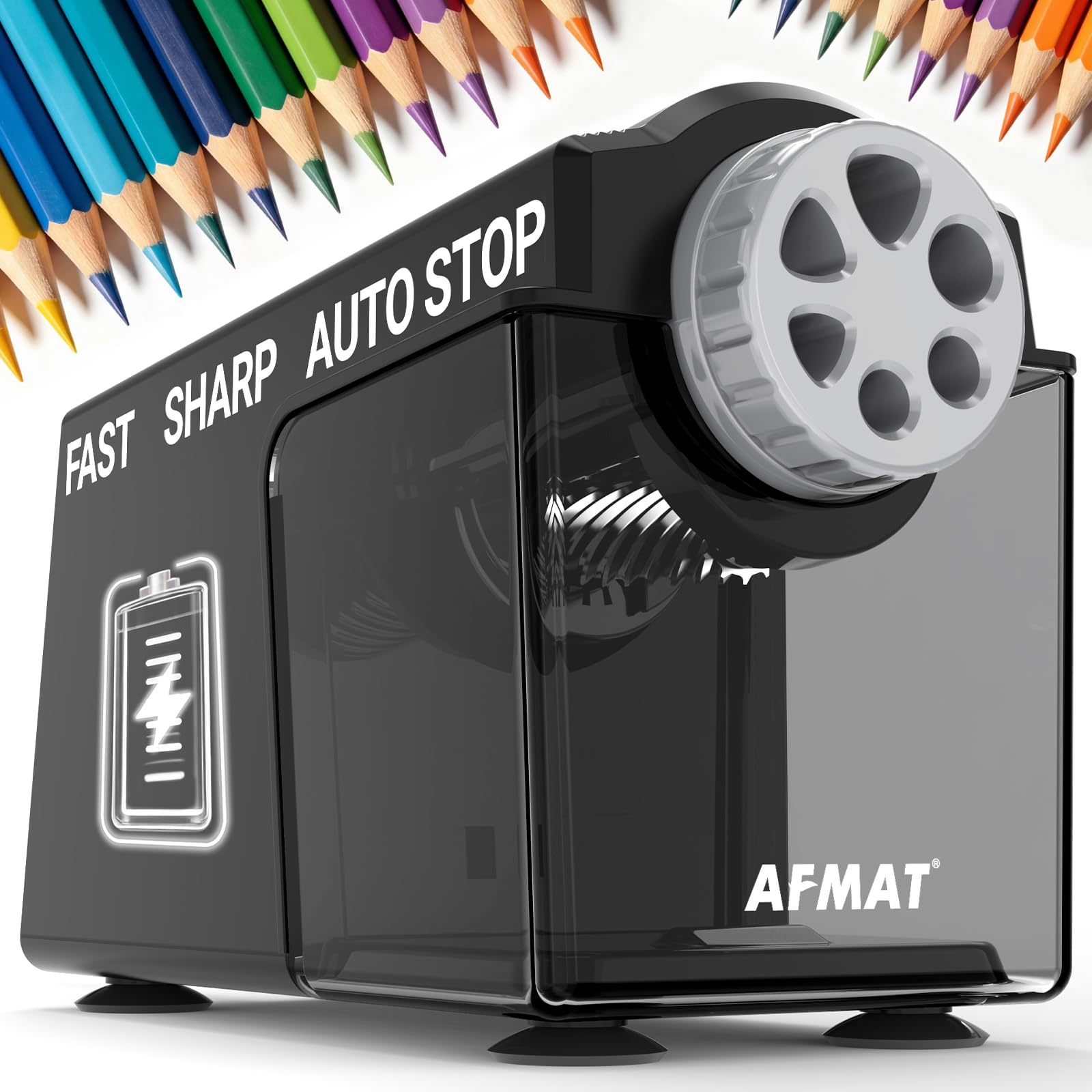40% Off AFMAT Electric Pencil Sharpener for Classroom - Image 1