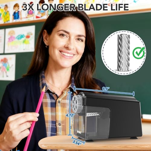 40% Off AFMAT Electric Pencil Sharpener for Classroom - Image 4