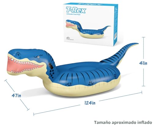 25% Off Jasonwell Dinosaur Pool Float for Kids & Adults - Image 7