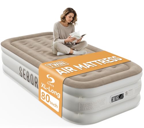 Save 26% on Sebor Twin Air Mattress with Built-in Pump - Image 2
