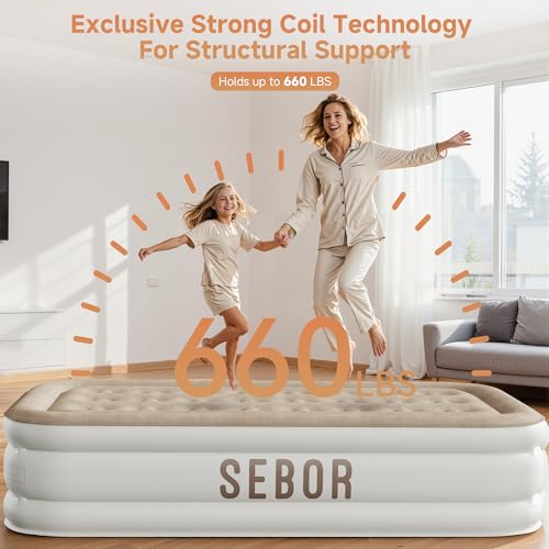 Save 26% on Sebor Twin Air Mattress with Built-in Pump - Image 4