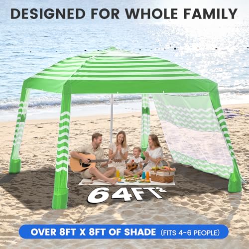 Save 32% on Zeraty 8x8 Beach Cabana with UPF 50+ - Image 5