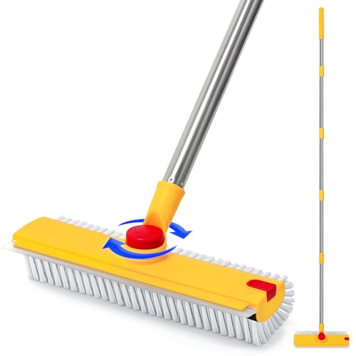 50% Off REEWII 64in Floor Scrub Brush with Scraper - Image 2
