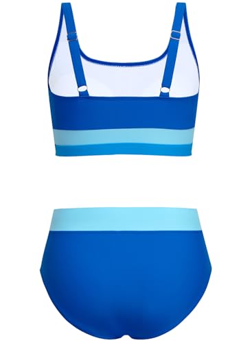 Save 52% on Alakuoti Girls Color Block Bikini Set - Image 3