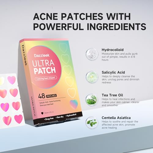 Save 24% on Cute Pink Heart Pimple Patches with Salicylic Acid - Image 3