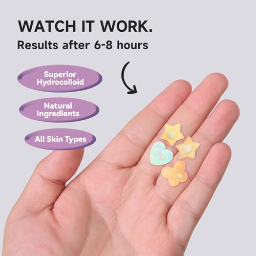 Save 24% on Cute Pink Heart Pimple Patches with Salicylic Acid - Image 5