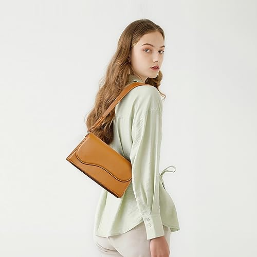 Drop to $12.99: Telena Vegan Leather Shoulder Bag for Women - Image 3