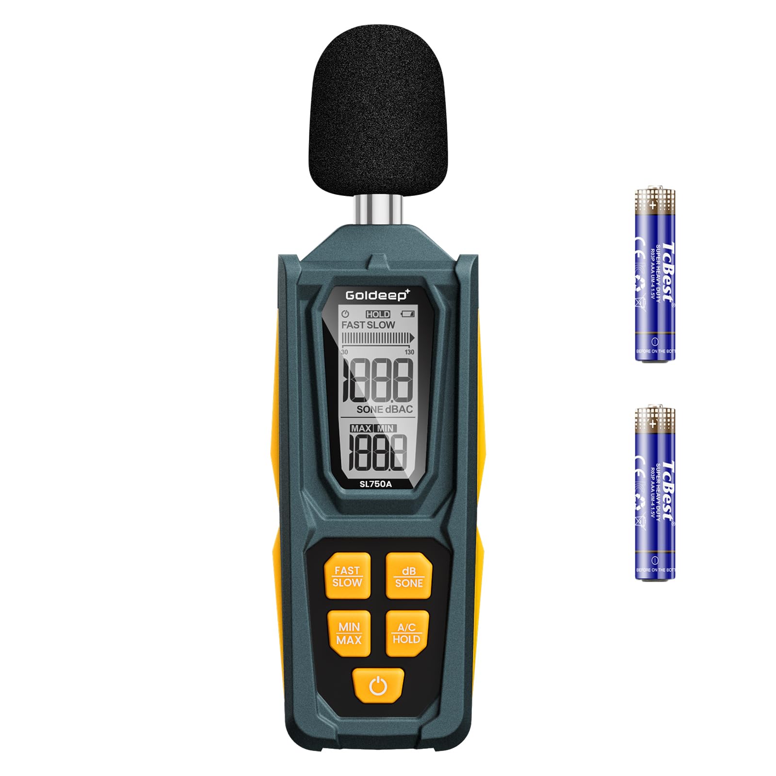 50% Off Goldeep Decibel Meter – Accurate 30-130dB Sound Level