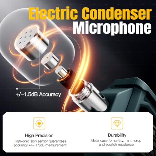 50% Off Goldeep Decibel Meter – Accurate 30-130dB Sound Level - Image 4