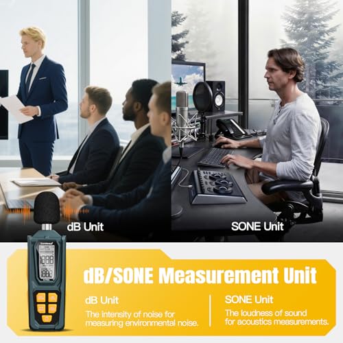 50% Off Goldeep Decibel Meter – Accurate 30-130dB Sound Level - Image 6