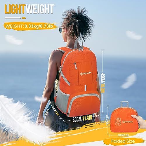 Save with Code DBT7MQ6M on ZOMAKE 35L Packable Backpack - Image 3