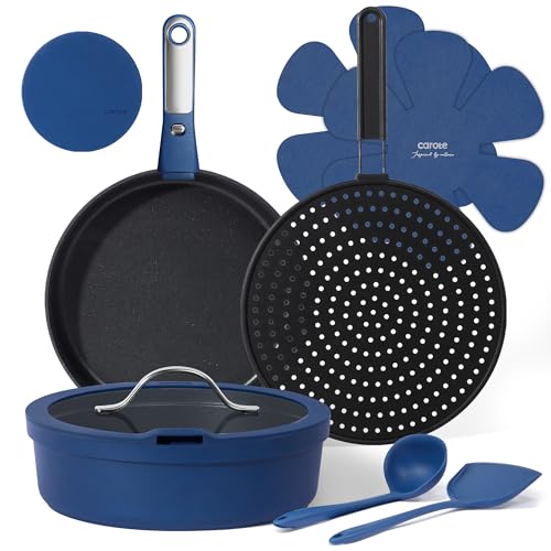 50% Off CAROTE 10-Piece Nonstick Cookware Set - Image 2