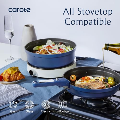 50% Off CAROTE 10-Piece Nonstick Cookware Set - Image 7