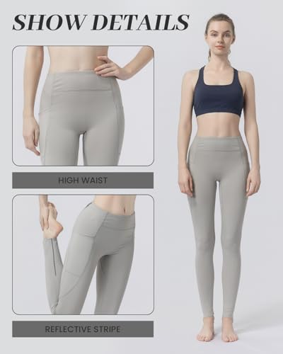 50% Off High-Waisted Yoga Leggings with Pockets - Image 3