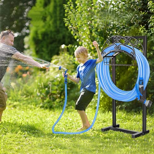 14% Off Heavy Duty Garden Hose Holder with Storage Basket - Image 4