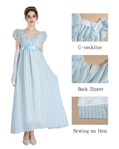 CR ROLECOS Regency Dress: Classic Victorian Gown Under $40 - Image 5