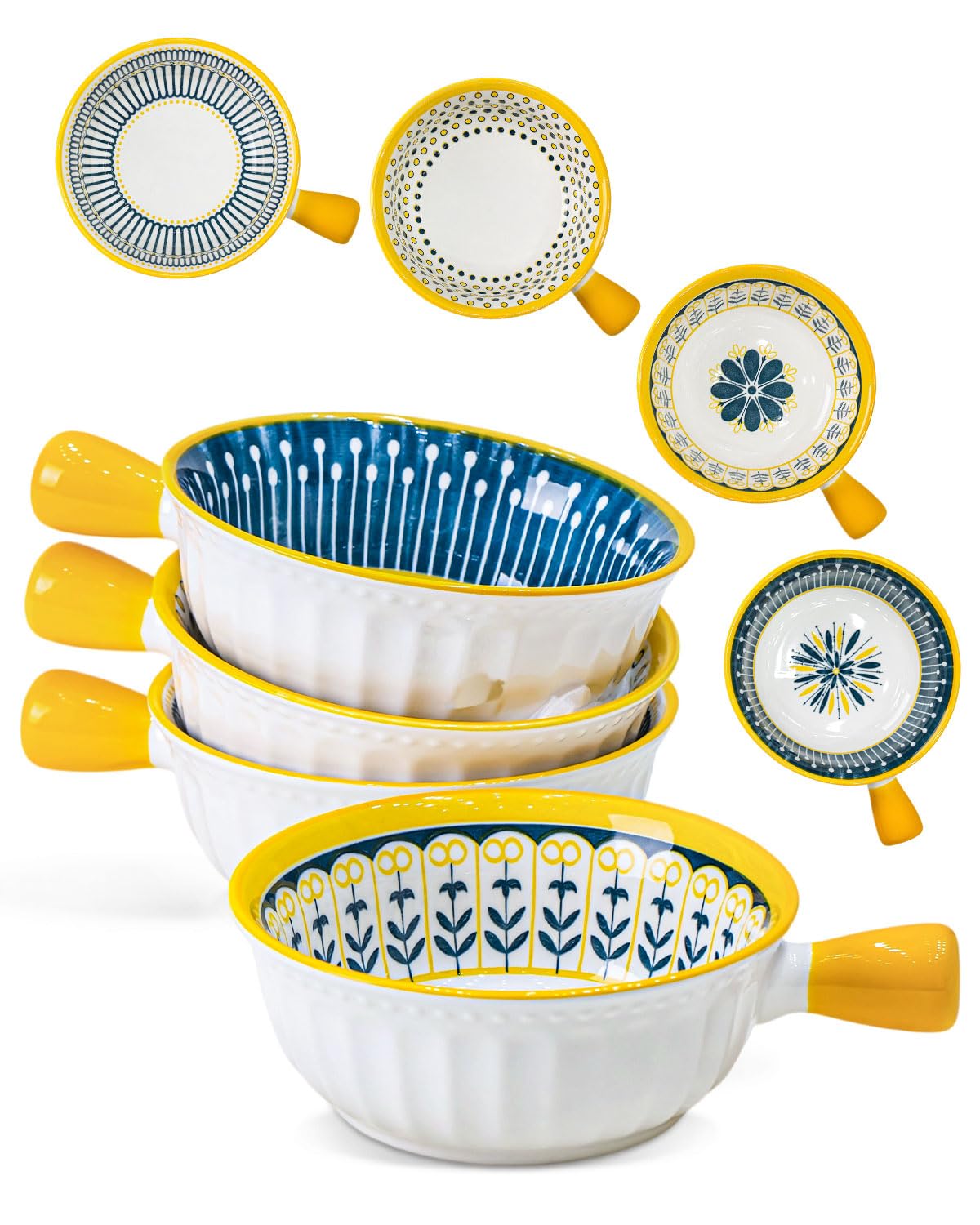 50% Off Bohemian Soup Bowl Set – Only $16.99!