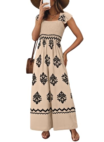 19% Off Happy Sailed Women's Printed Square Neck Jumpsuit - Image 2