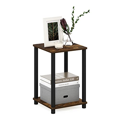 53% Off Furinno 2-Tier End Table with Open Shelf - Image 2