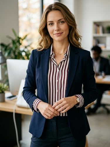 22% Off Women's Pearl Button Blouse - Use Code CTML6HJP - Image 6