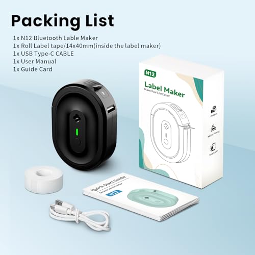50% Off Mini Bluetooth Label Maker - Use Code N6XAONF2 - Image 8