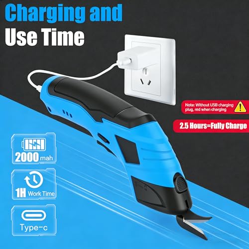50% Off Runful 10000RPM Electric Sewing Scissors - Image 4
