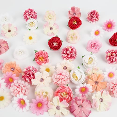 50% Off 66PCS Artificial Flowers Bulk for DIY Crafts - Image 2
