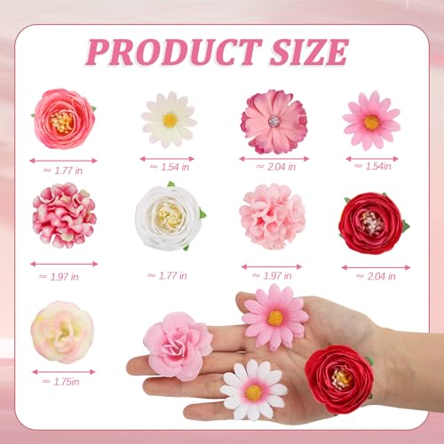 50% Off 66PCS Artificial Flowers Bulk for DIY Crafts - Image 3