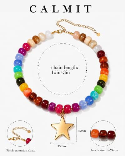 42% Off Calmit Boho Beaded Necklace Set – Trendy & Fun - Image 6