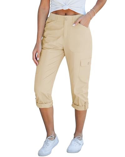 40% Off GRAPENT Women's Cargo Capri Pants – Code 4PHBOK2M - Image 2