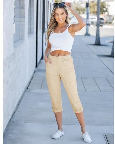 40% Off GRAPENT Women's Cargo Capri Pants – Code 4PHBOK2M - Image 4
