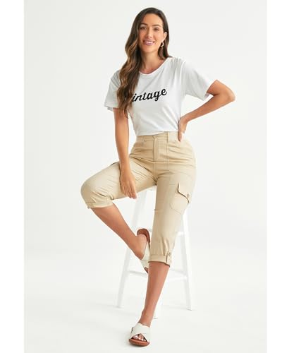 40% Off GRAPENT Women's Cargo Capri Pants – Code 4PHBOK2M - Image 6