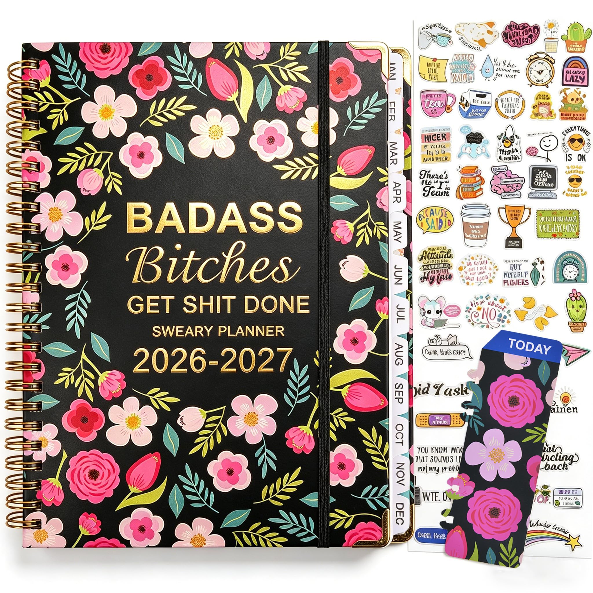 40% Off Badass Bitches Sweary Planner - Code 8Z354OWB