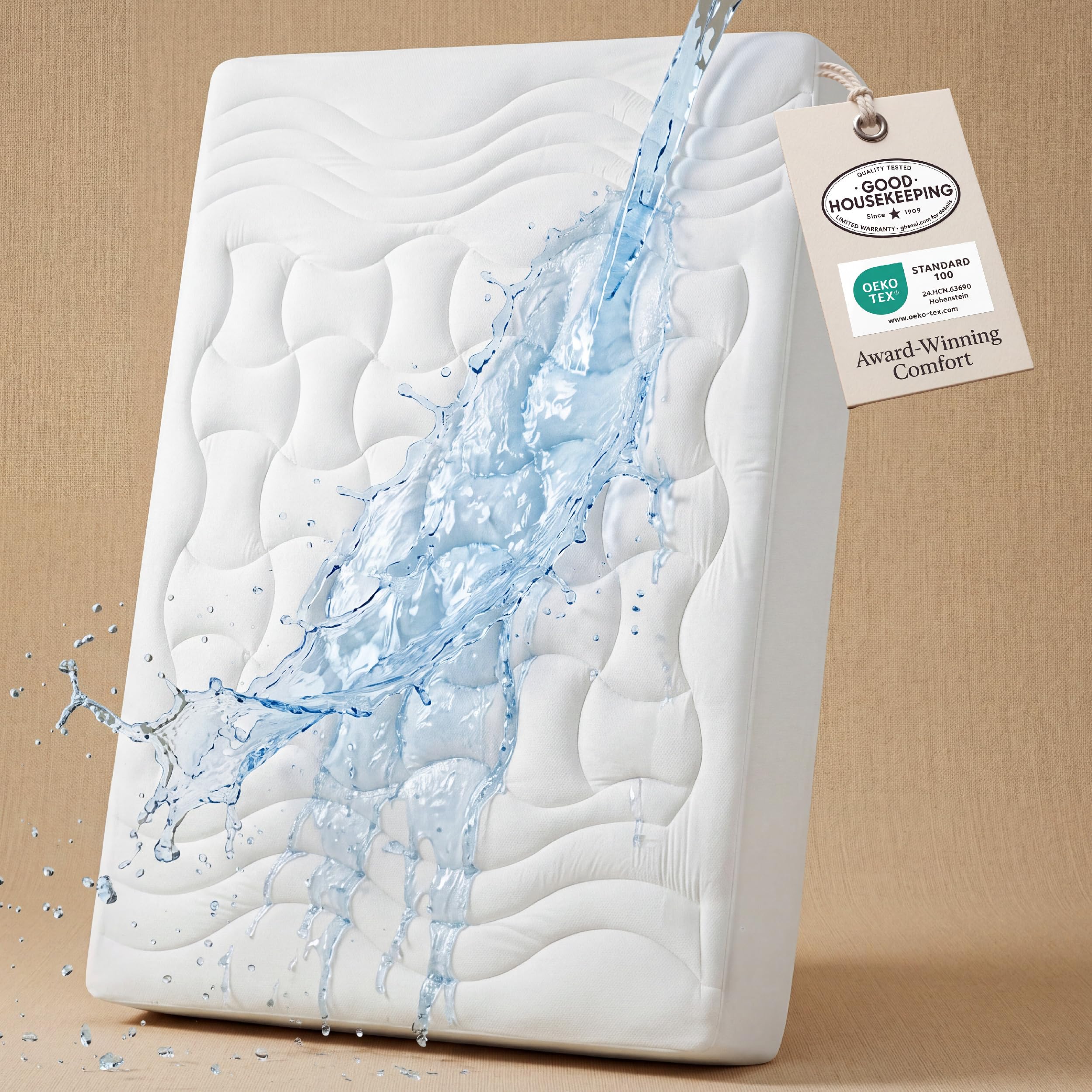 Bedsure Waterproof Mattress Protector at 20% Off