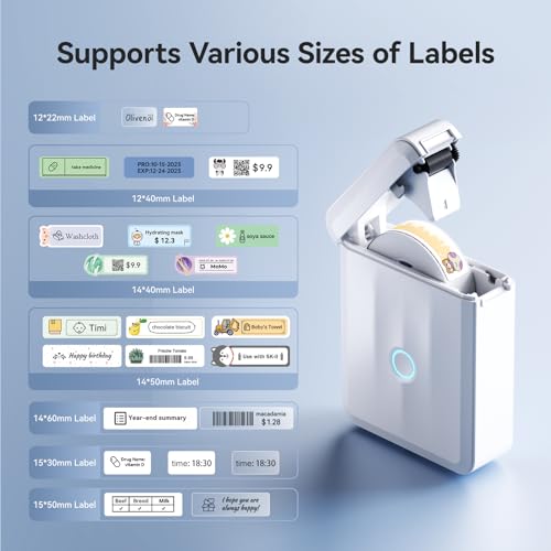 67% Off NIIMBOT D110 Bluetooth Label Maker Plus Code - Image 5
