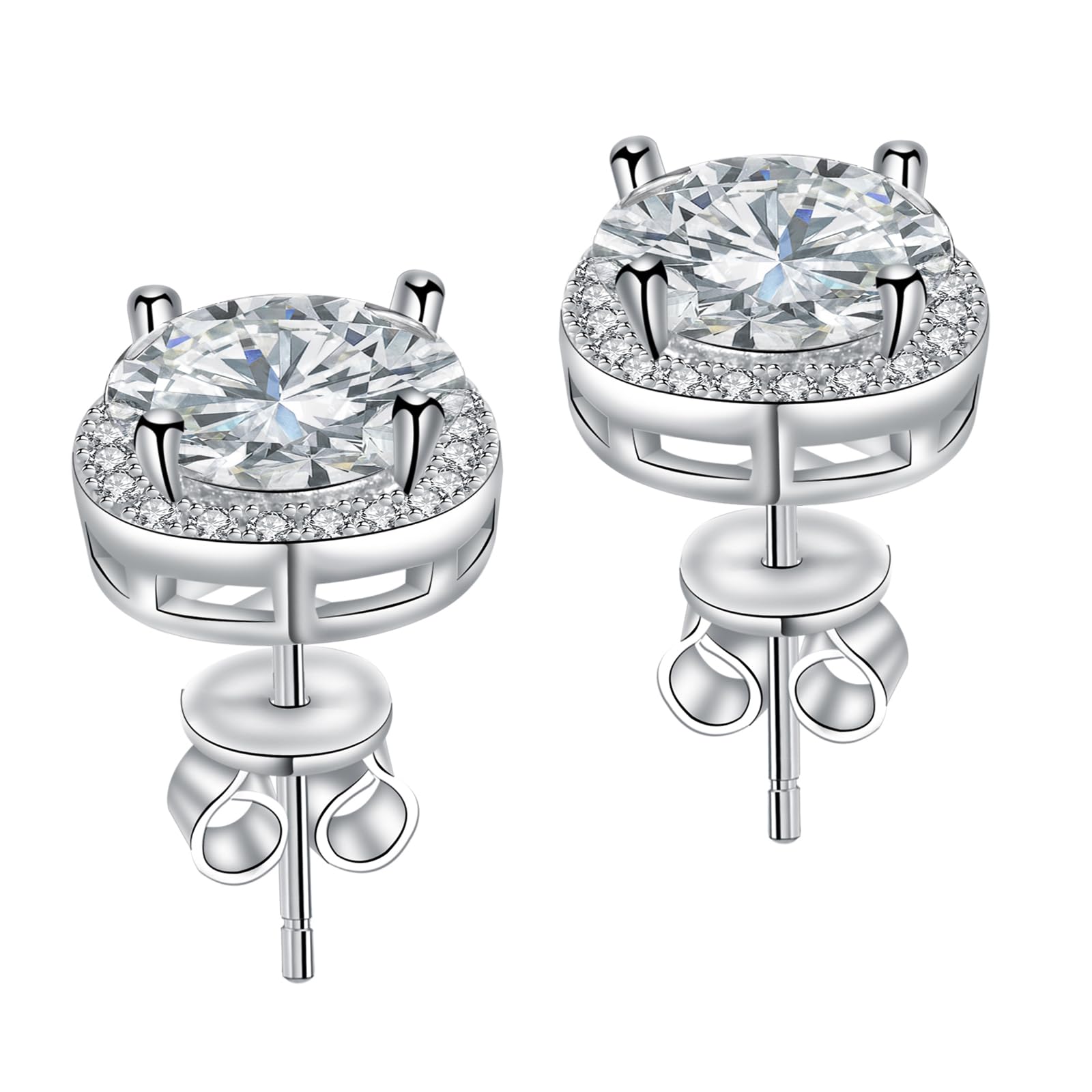 75% Off Moissanite Stud Earrings – Use Code H3Z28UAS
