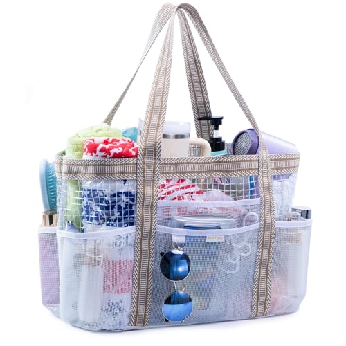 50% Off ELCUPA Large Mesh Shower Caddy for Dorm, Gym, Travel - Image 2