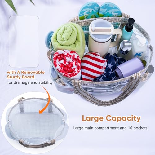 50% Off ELCUPA Large Mesh Shower Caddy for Dorm, Gym, Travel - Image 5