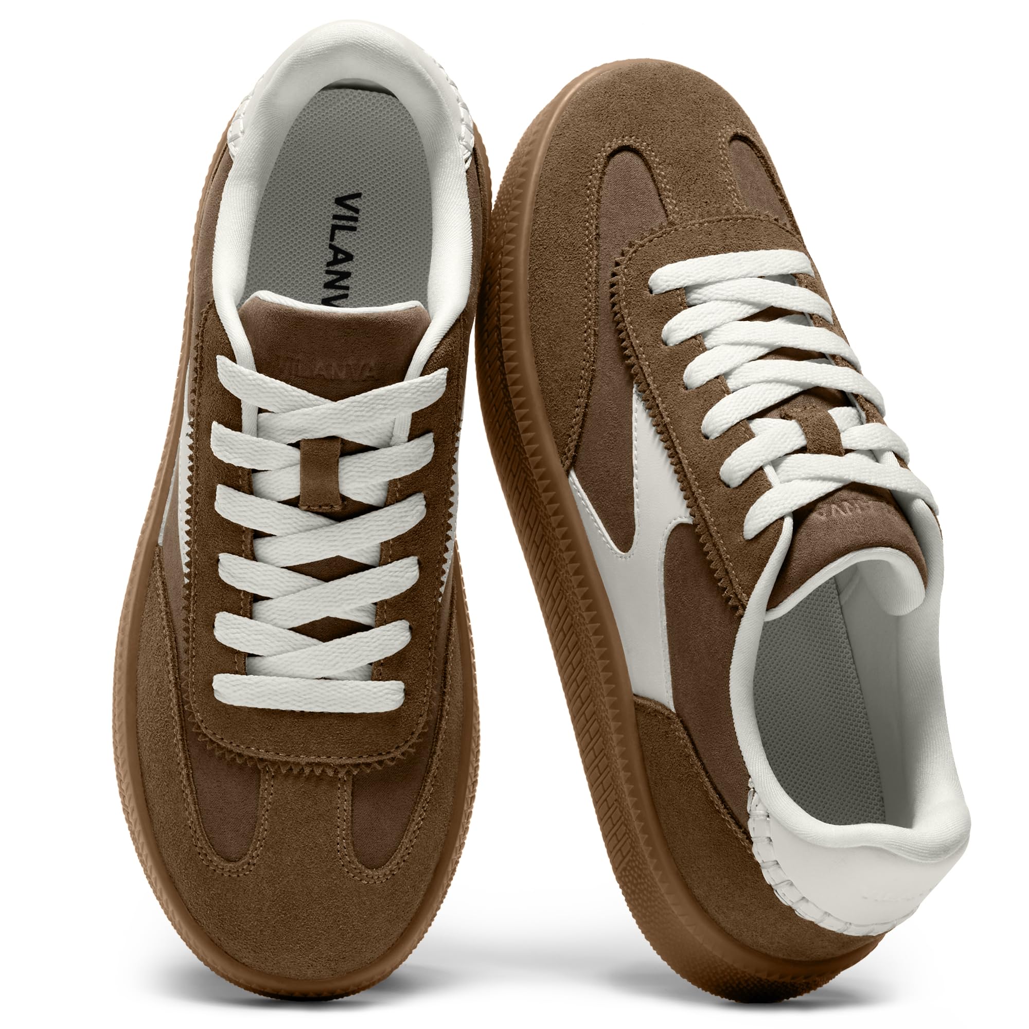 32% Off Vilanva Women's Suede Sneakers - Code Inside