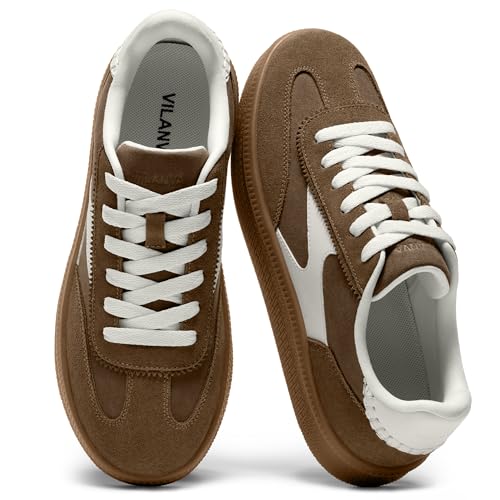 32% Off Vilanva Women's Suede Sneakers - Code Inside - Image 2