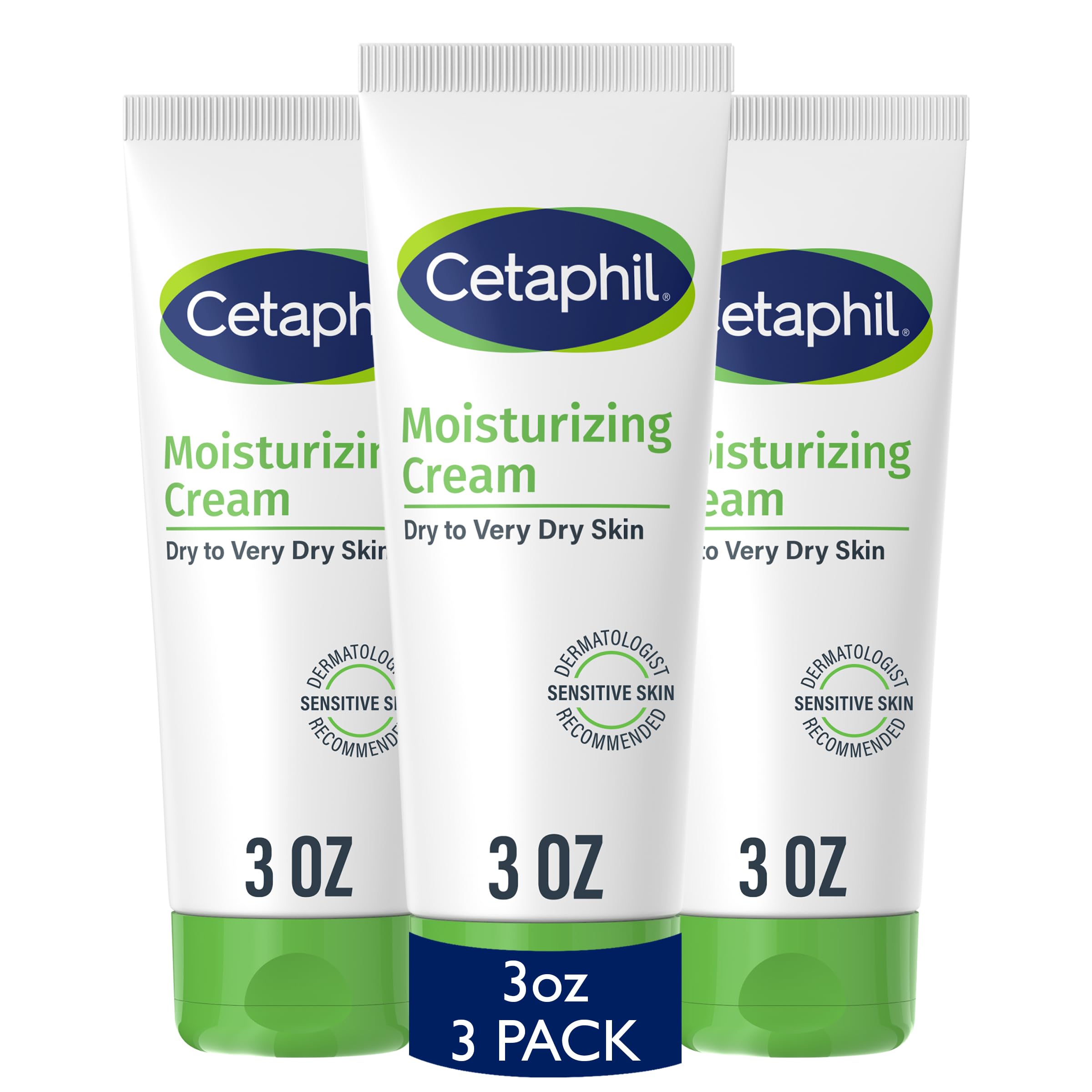 35% Off Cetaphil Moisturizing Cream 3-Pack Hydrating Lotion