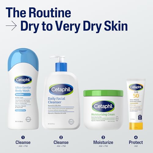 35% Off Cetaphil Moisturizing Cream 3-Pack Hydrating Lotion - Image 7