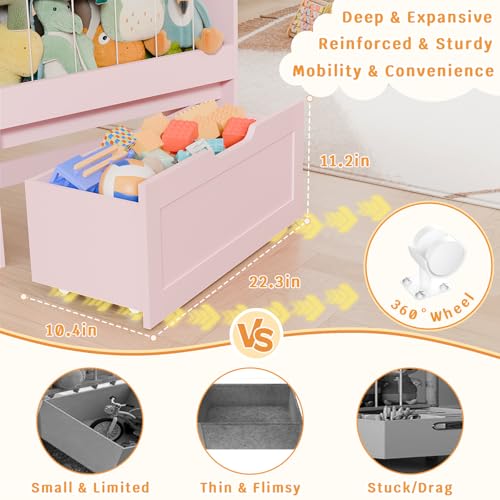 Big Toy Organizer for 80+ Plushies with 180L Storage - Image 5