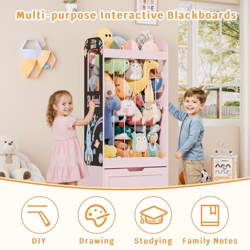 Big Toy Organizer for 80+ Plushies with 180L Storage - Image 6