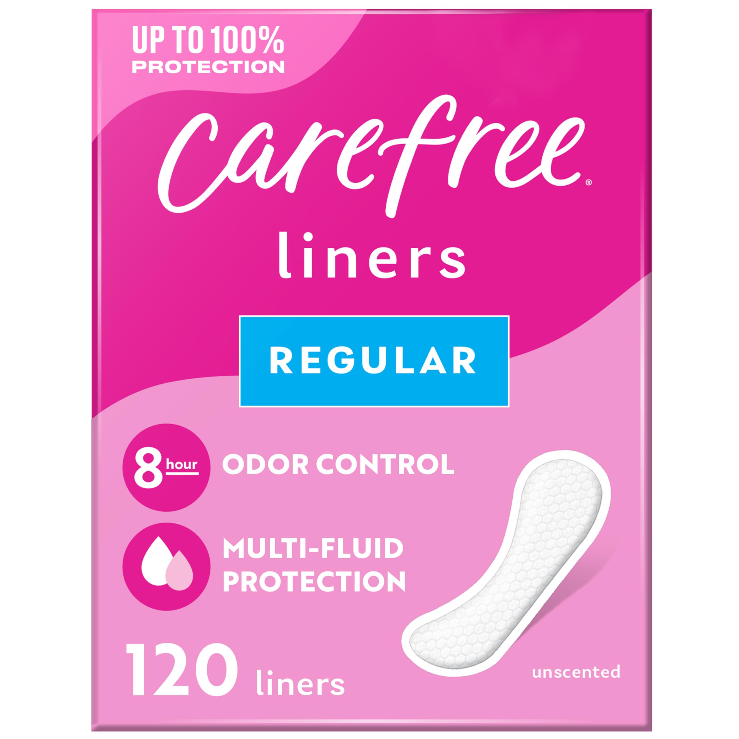 Save 39% on Carefree Panty Liners 120ct