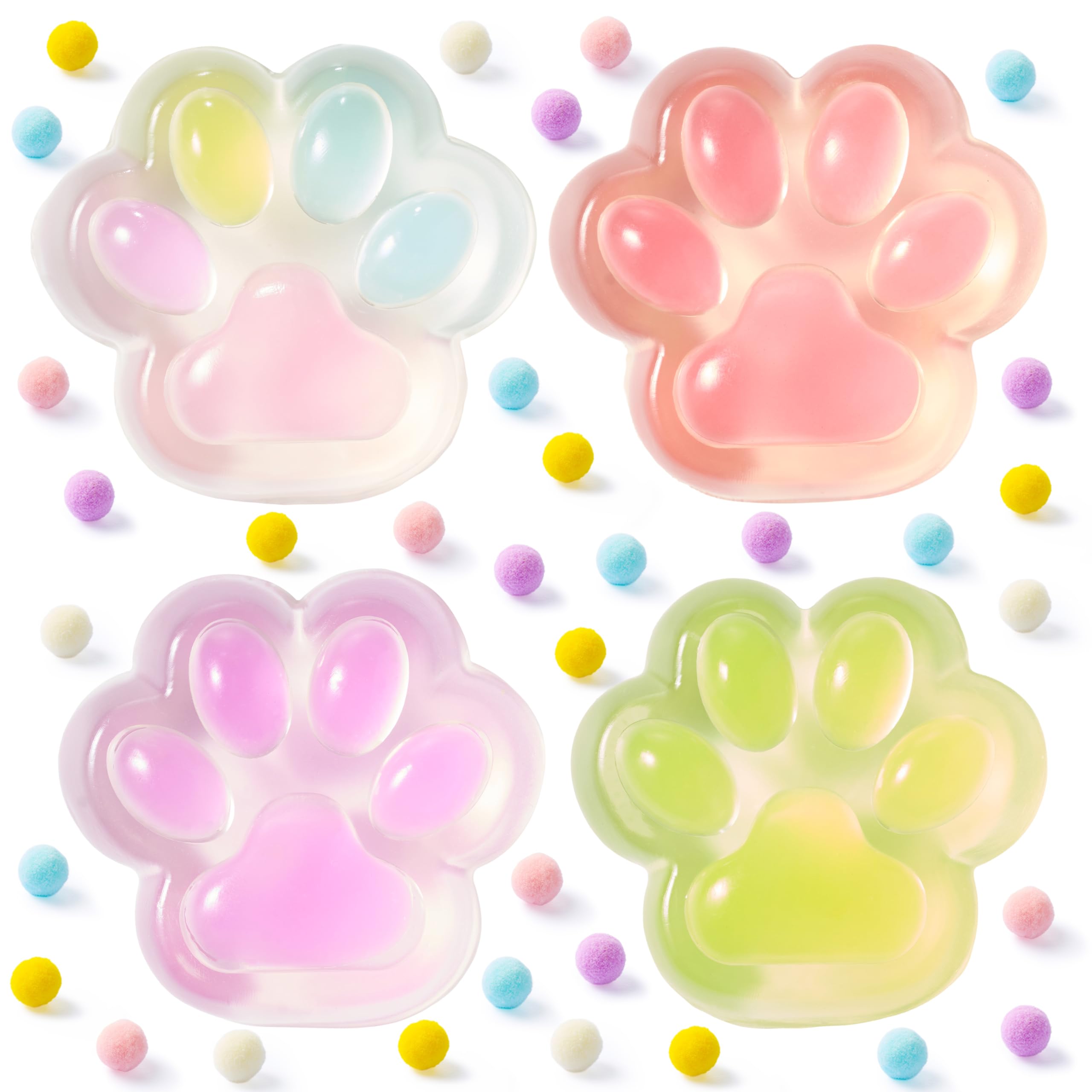 44% Off JOYIN 4 Pcs Taba Paw Squeeze Toys