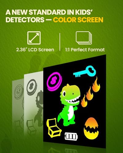 9% Off: GreenRex Metal Detector for Kids 3-12, LED Coil - Image 3